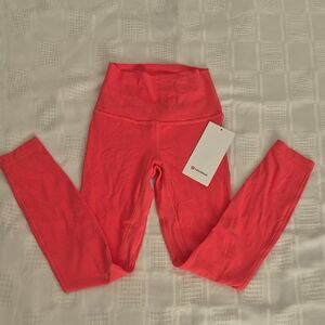 Lululemon Athletica Coral Leggings